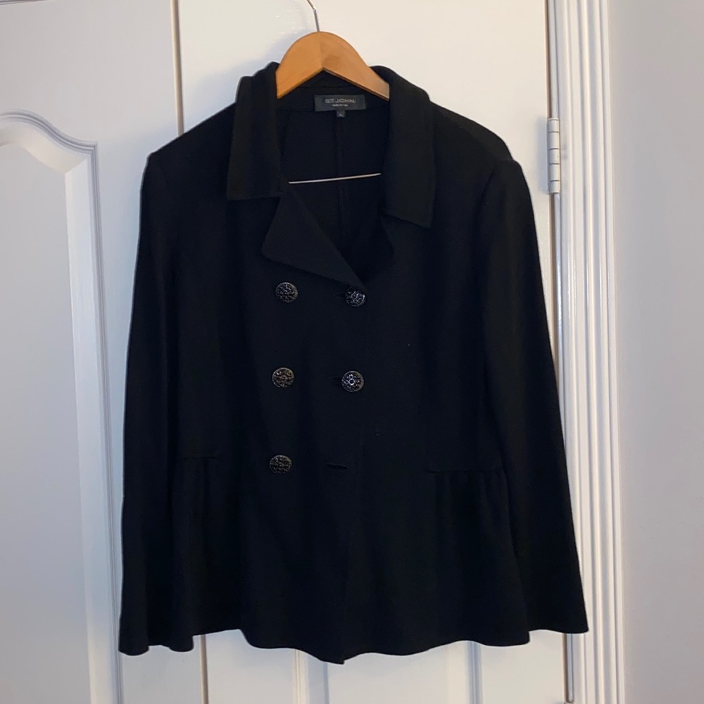 St. John Black Jacket size 14